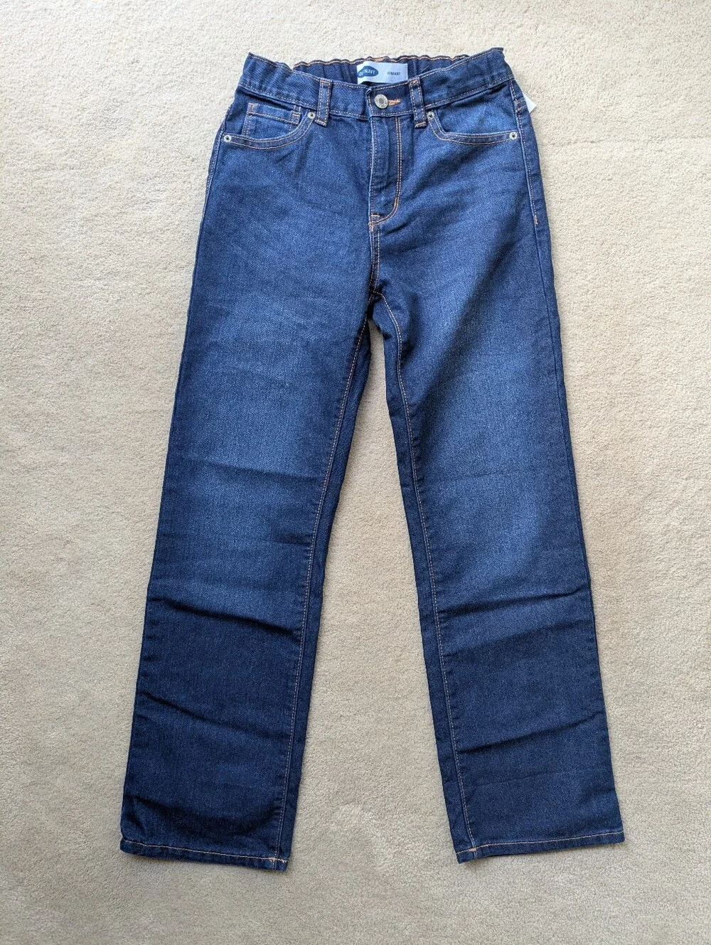 Boys Straight Leg Jeans - size 12